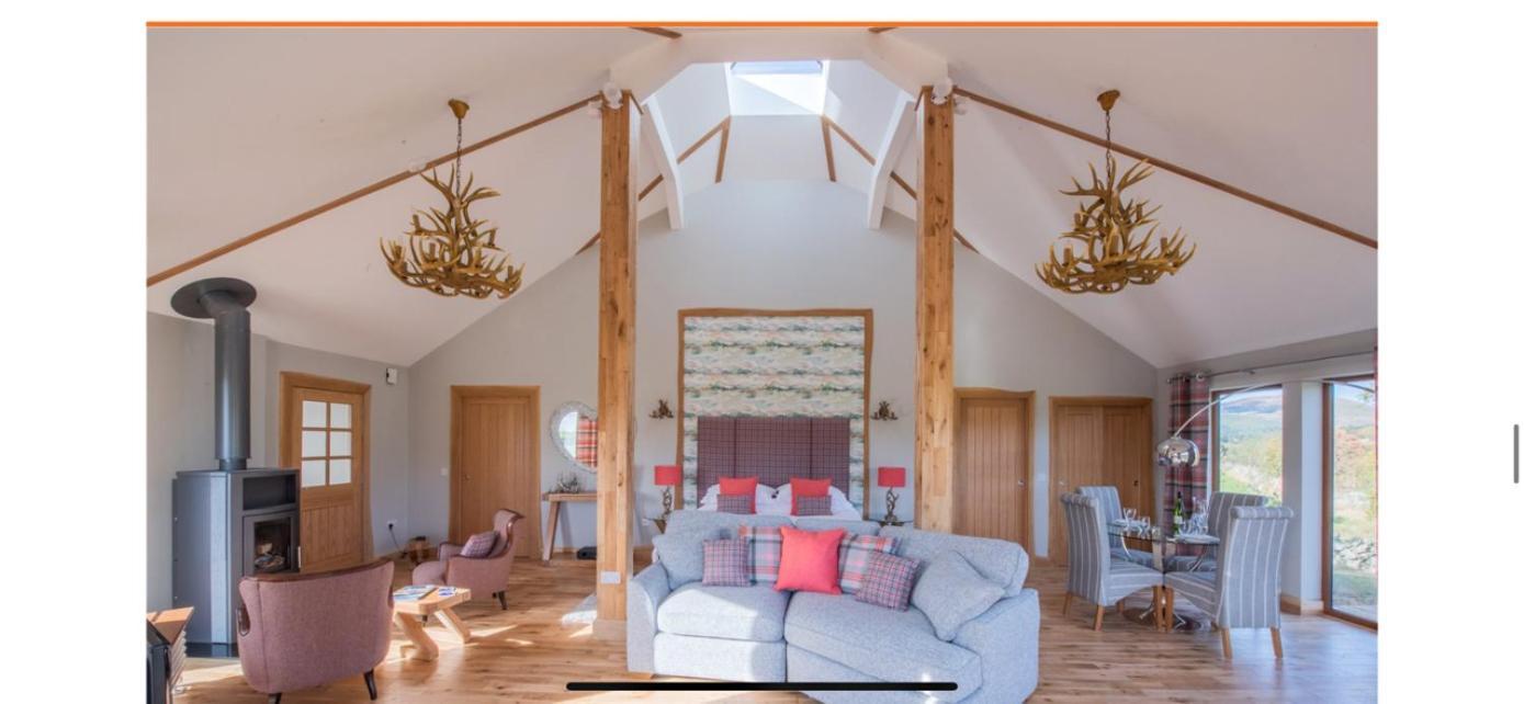 Dalnoid Cottages & Treehouses Nr Glenshee Exterior photo