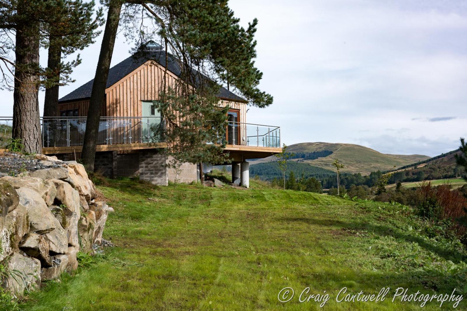Dalnoid Cottages & Treehouses Nr Glenshee Exterior photo